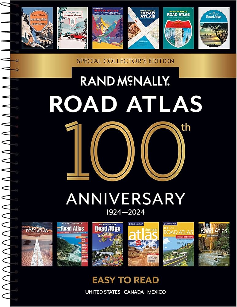 Rand McNally 100th Anniversary Road Atlas