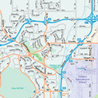 Alberta Road Map -  MapArt