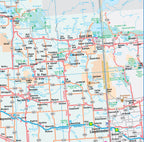 Alberta Road Map -  MapArt