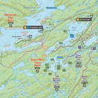 Kawartha Highlands Provincial Park Ontario - Park Map