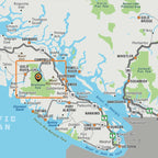 Strathcona Provincial Park BC - Park Map