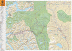 Tweedsmuir Park - Alexander Mackenzie Heritage Trail BC - Park Map