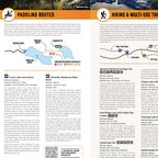 Tweedsmuir Park - Alexander Mackenzie Heritage Trail BC - Park Map