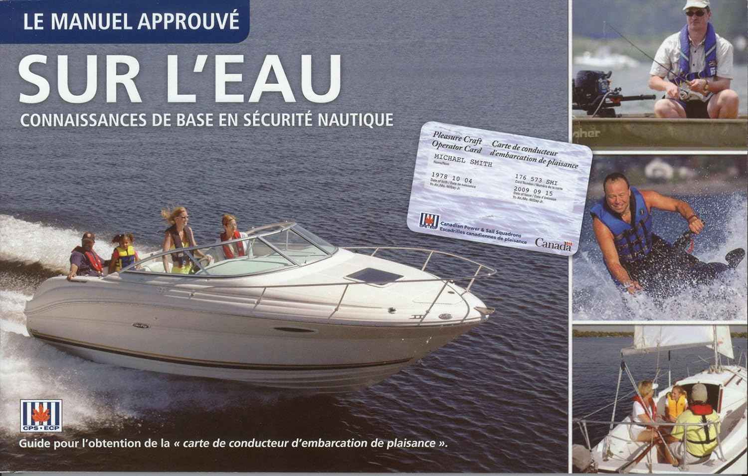 Le manuel approuvé sur l'eau - Connaissances de base en sécurité nautique (French) -  MapArt