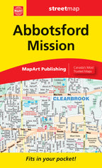 Abbotsford & Mission Street Map - Pocket Size