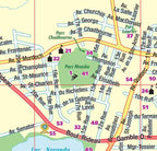 Abitibi-Témiscamingue (QC) Road Map - French -  MapArt