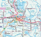 Abitibi-Témiscamingue (QC) Road Map - French -  MapArt