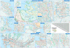 British Columbia & Alberta Road Map -  MapArt