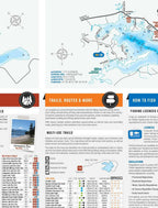 BC Fishing Highway 24 and The Land of Hidden Waters - Recreation Map - Backroad Maps