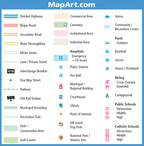 Banff, Jasper & Canmore (AB) Street Map - Pocket Size -  MapArt