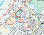 Bas-St-Laurent (QC) Street Map -  MapArt