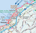 Bas-St-Laurent (QC) Street Map -  MapArt