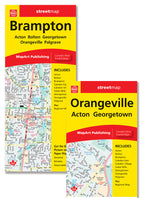 Brampton (ON) Street Map -  MapArt