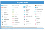 Brantford & Woodstock (ON) Street Map -  MapArt