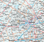Brantford & Woodstock (ON) Street Map -  MapArt