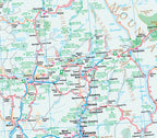 British Columbia Road Map -  MapArt