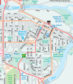 British Columbia Road Map Fast Track - Laminated -  MapArt