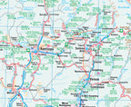 British Columbia Road Map Fast Track - Laminated -  MapArt