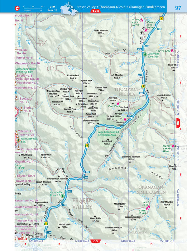 Atlas routier de la Colombie-Britannique