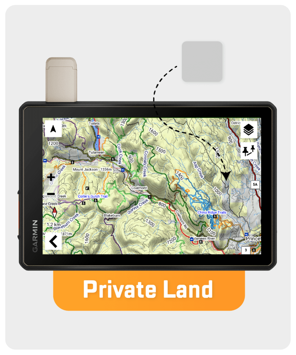 British Columbia & Alberta GPS Maps