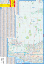 Burlington, Milton & Oakville (ON) Street Map -  MapArt