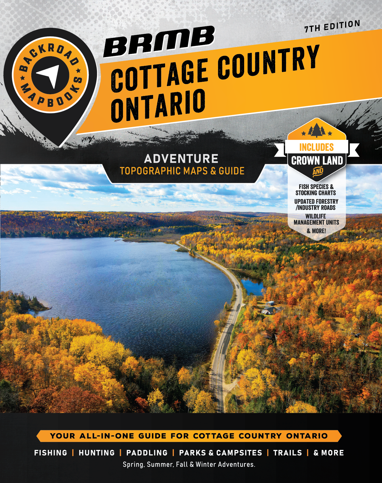 Cottage Country Ontario Backroad Mapbook