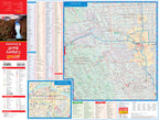 Calgary & Banff (AB) Fast Track Map - Laminated -  MapArt