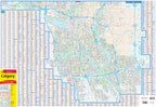 Calgary (AB) Street Map -  MapArt