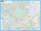 Calgary (AB) Street Map Fast Track - Laminated -  MapArt