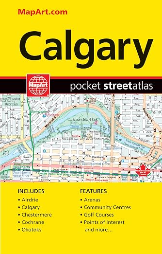 Calgary Street Atlas (Pocket Size)