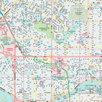 Calgary (AB) Wall Map 41x59 - Laminated -  MapArt