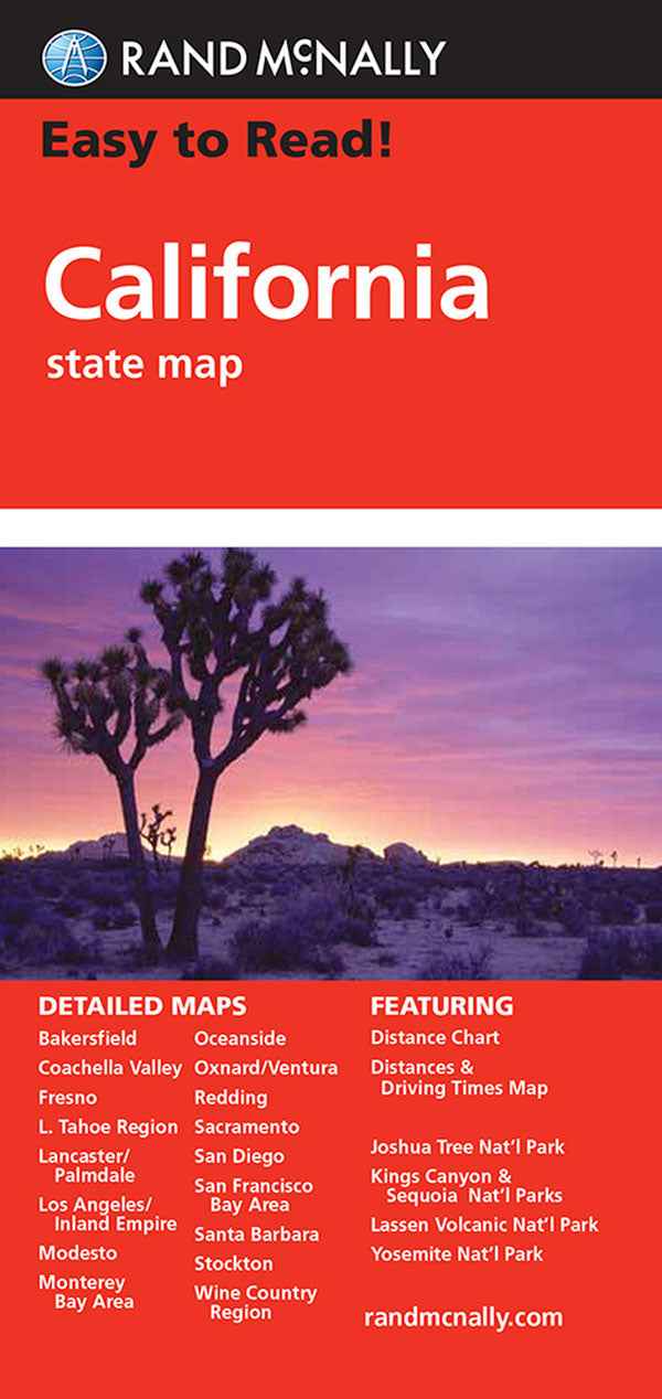 California State Map -  MapArt
