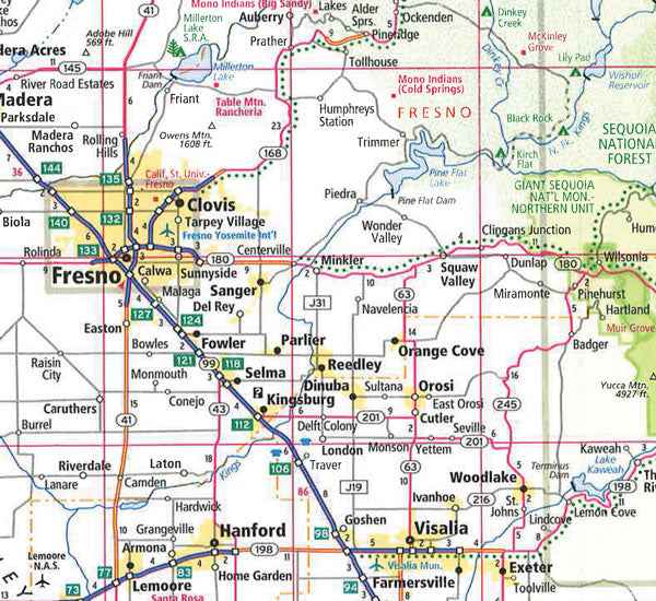 California State Map -  MapArt