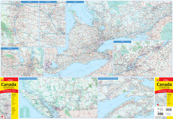 Canada Road Map -  MapArt