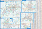 Cantons-de-l'Est (QC) Road Map - French -  MapArt