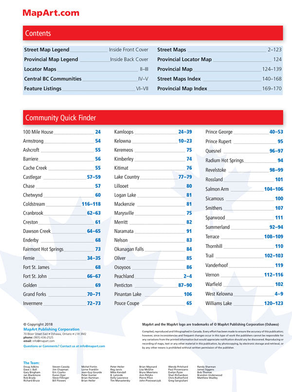 Central BC Interior Communities Guide
