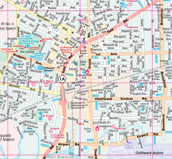 Chilliwack (BC) Street Map - Pocket Size -  MapArt