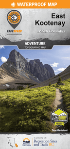 East Kootenay BC - Recreation Map