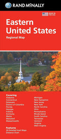 Eastern United States USA Regional Map