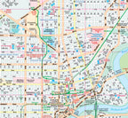 Edmonton Central (AB) Street Map Fast Track - Laminated -  MapArt