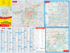 Edmonton Central (AB) Street Map Fast Track - Laminated -  MapArt