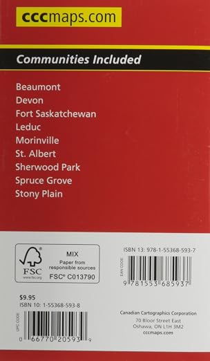 Edmonton Street Atlas (Pocket Size)