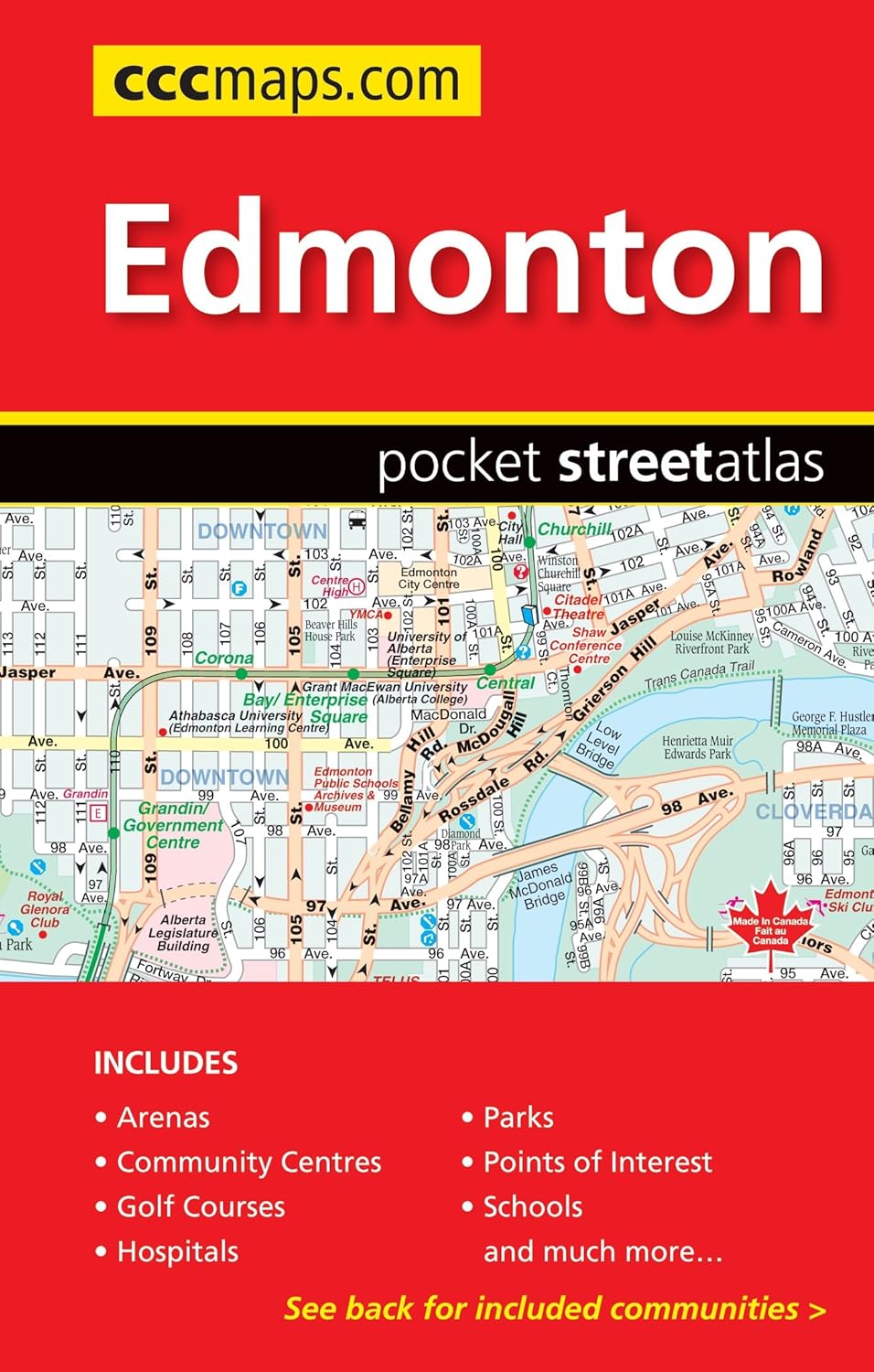 Edmonton Street Atlas (Pocket Size)