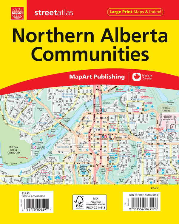 Edmonton Northern Alberta Street Atlas