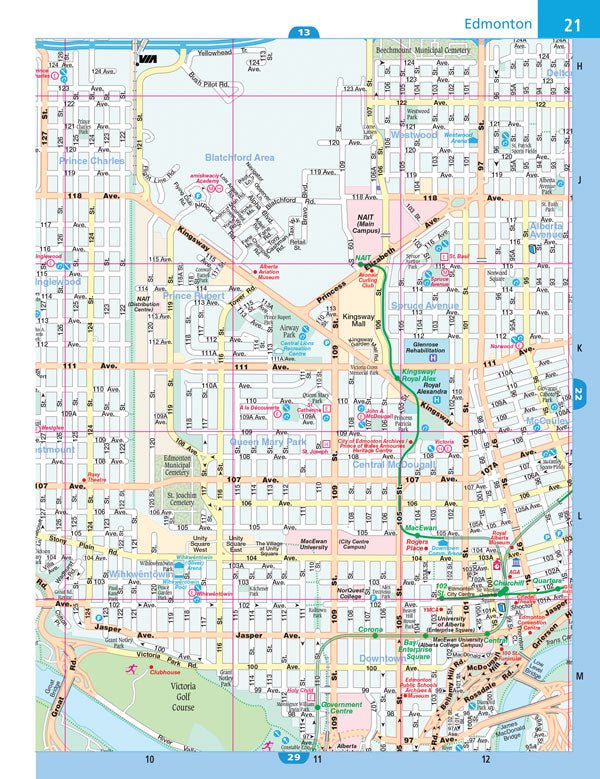 Edmonton Northern Alberta Street Atlas