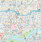 Edmonton (AB) Wall Map 54x41 - Laminated -  MapArt