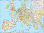 Europe Deluxe Road Map -  MapArt