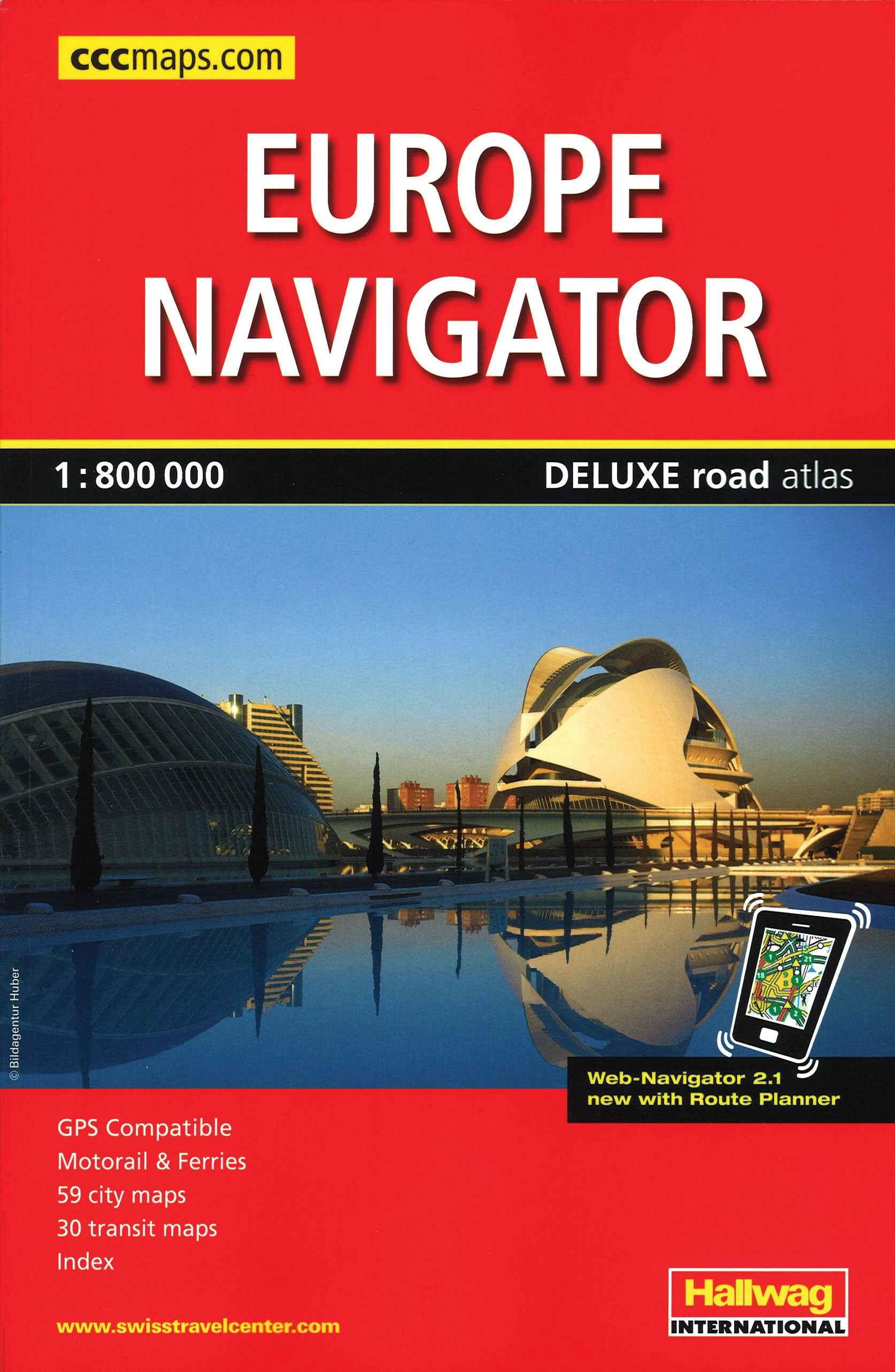 Europe Navigator Atlas Hallwag -  MapArt