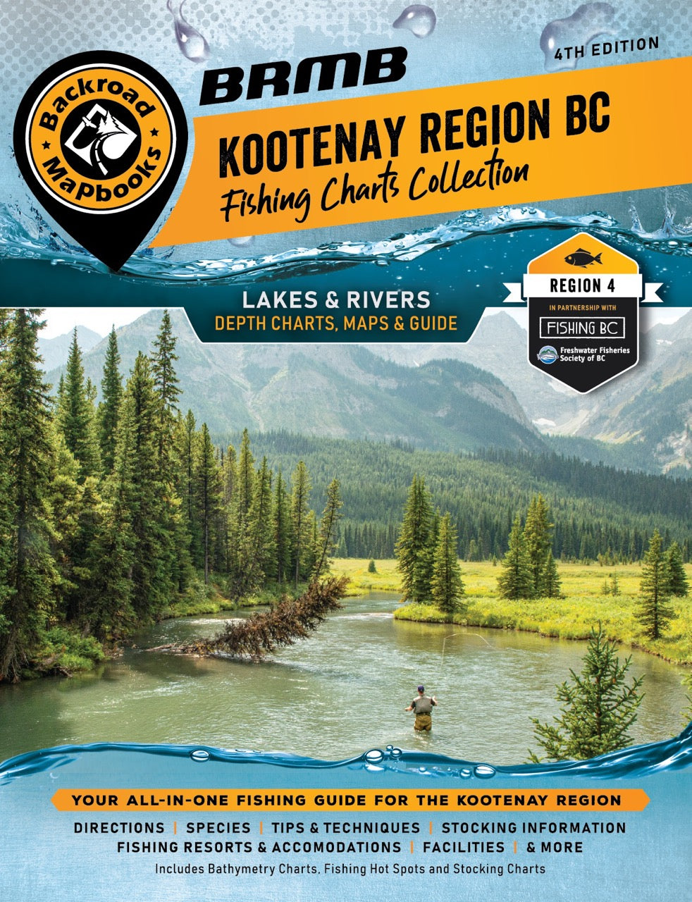 Kootenay Region BC Fishing Mapbook