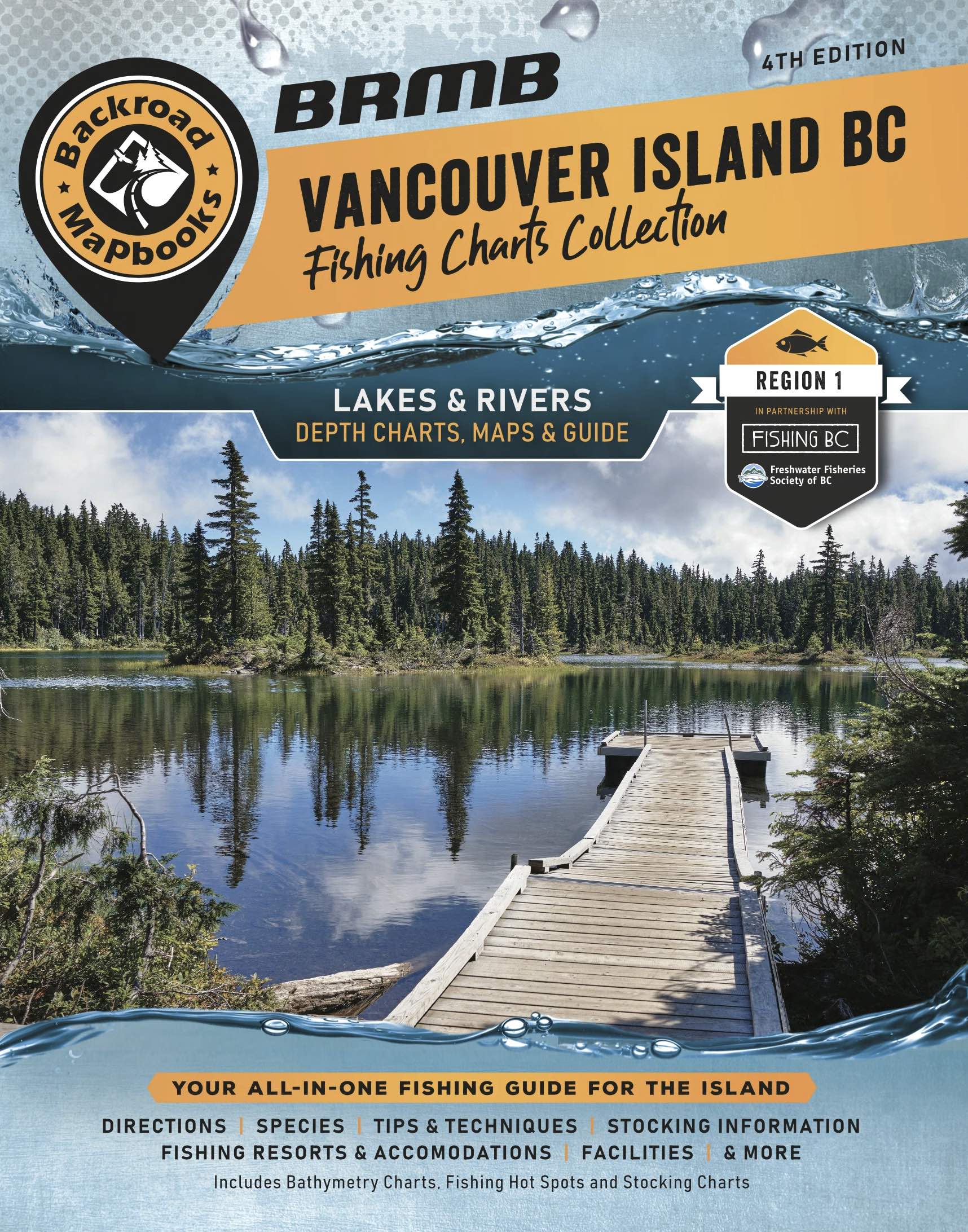 Vancouver Island BC Fishing Mapbook